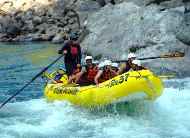 Whitewater river rafting adventures