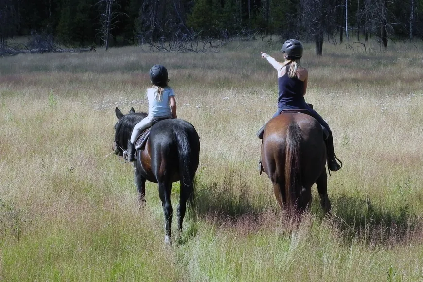 Luxury dude ranch experiences for families in a wild and beautiful remote resort hideaway